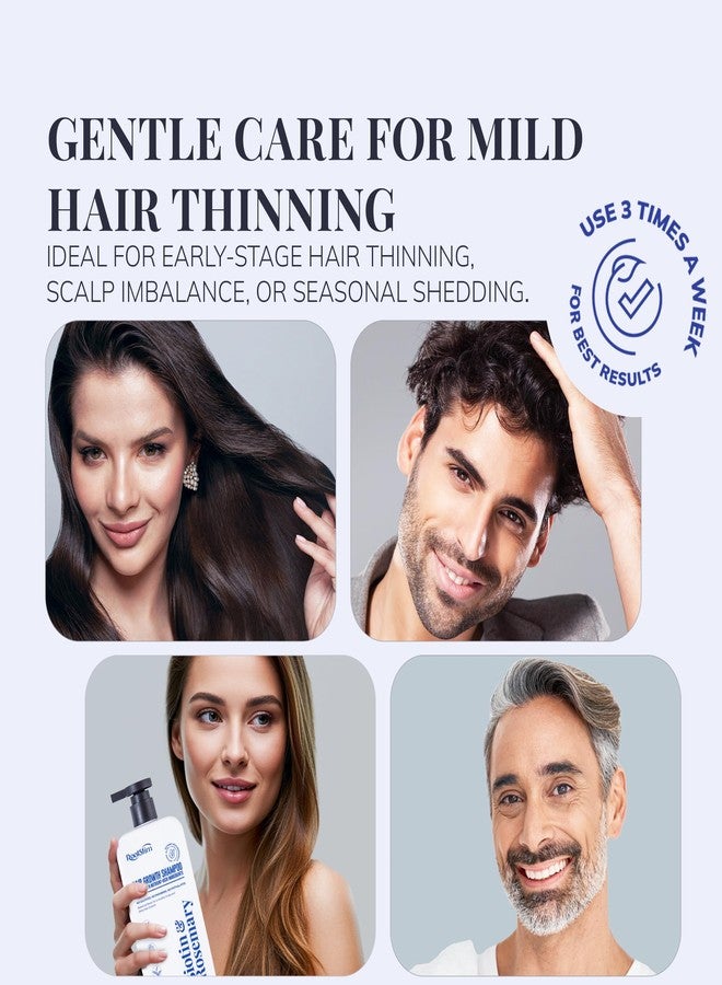 RootStim Biotin & Rosemary Shampoo for Hair Growth: Hair Loss Shampoo for Thinning Hair Infused with Nutrient Rich Ingredients for Hair thickening Sulfate Free 10 fl oz - Image 4